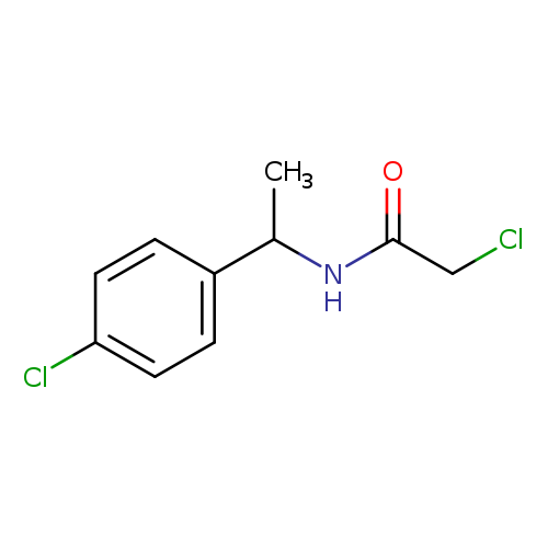 2-Chloro-N-[1-(4-chlorophenyl)ethyl]acetamide