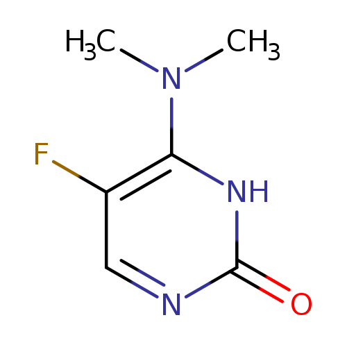 6-(Dimethylamino)-5-fluoro-2(1h)-pyrimidinone