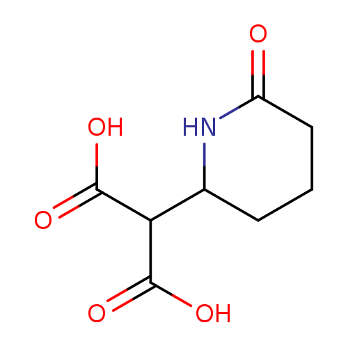 2-(6-oxopiperidin-2-yl)propanedioic acid