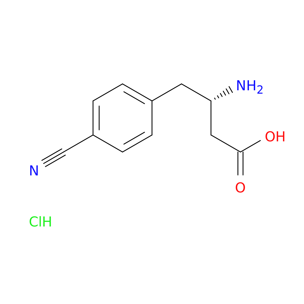 (S)-3-Amino-4-(4-cyanophenyl)butanoic acid hydrochloride