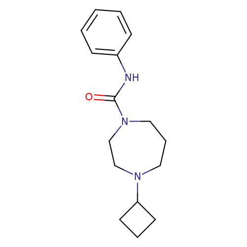 4-cyclobutyl-N-phenyl-1,4-diazepane-1-carboxamide