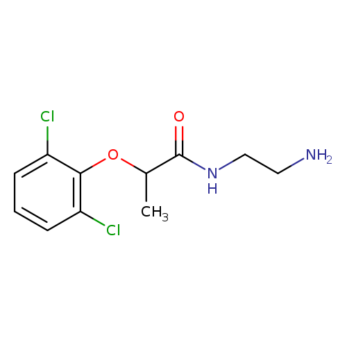 N-(2-Aminoethyl)-2-(2,6-dichlorophenoxy)propanamide