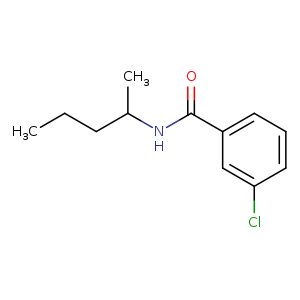3-chloro-N-(1-methylbutyl)benzamide