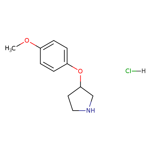 3-(4-Methoxyphenoxy)pyrrolidine hydrochloride