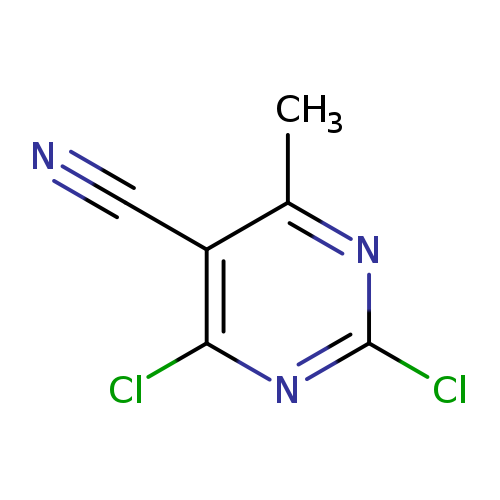2,4-Dichloro-6-methylpyrimidine-5-carbonitrile