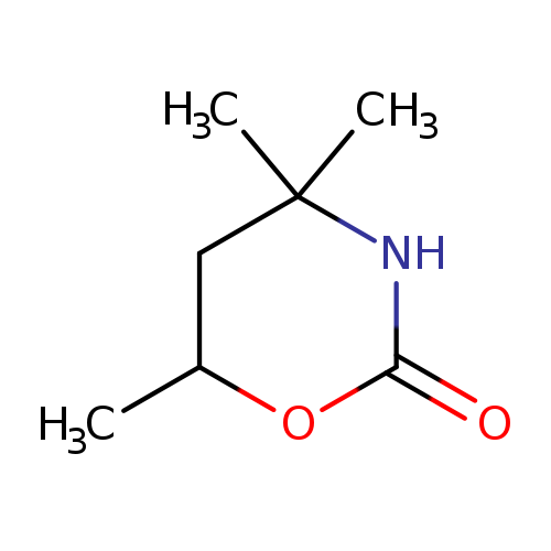 2H-1,3-Oxazin-2-one, tetrahydro-4,4,6-trimethyl-
