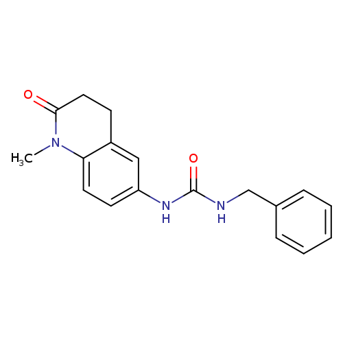 1-benzyl-3-(1-methyl-2-oxo-1,2,3,4-tetrahydroquinolin-6-yl)urea