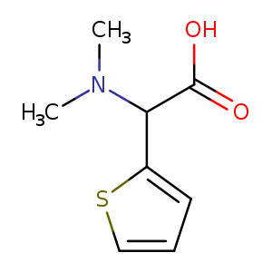α-(Dimethylamino)-2-thiopheneacetic acid