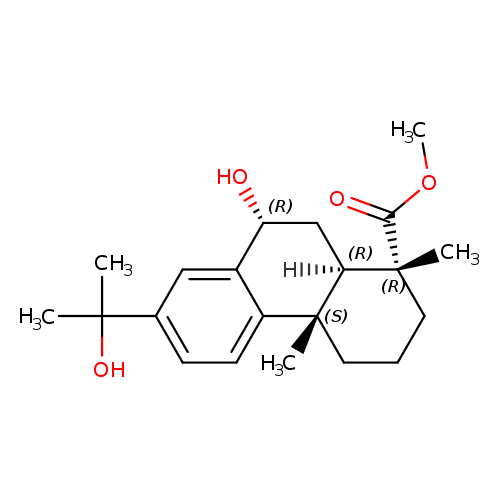 Methyl (1R,4aS,9R,10aR)-9-hydroxy-7-(2-hydroxypropan-2-yl)-1,4a-dimethyl-1,2,3,4,4a,9,10,10a-octahydrophenanthrene-1-carboxylate