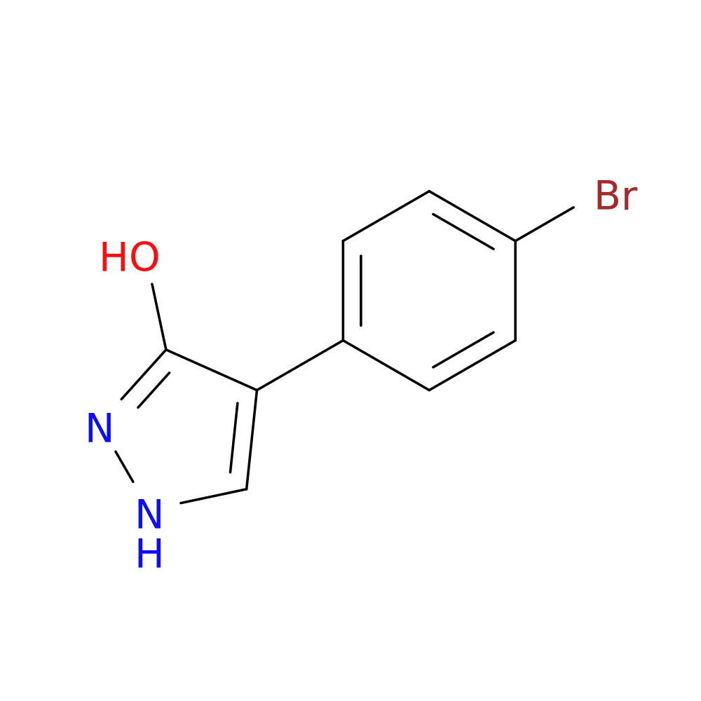 4-(4-bromophenyl)-1H-pyrazol-3-ol