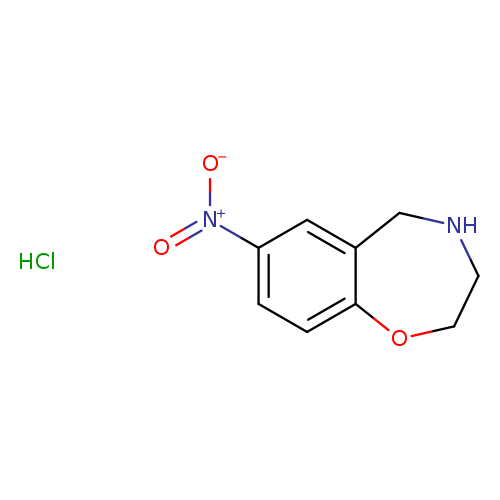 7-nitro-2,3,4,5-tetrahydro-1,4-benzoxazepine hydrochloride
