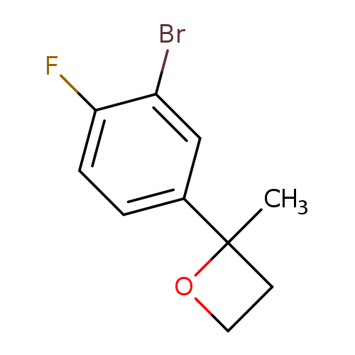 2-(3-bromo-4-fluorophenyl)-2-methyloxetane