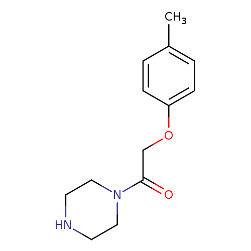 1-[(4-methylphenoxy)acetyl]piperazine hydrochloride