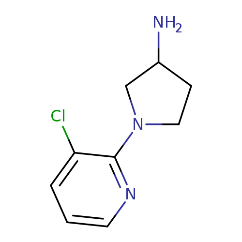 1-(3-chloropyridin-2-yl)pyrrolidin-3-amine