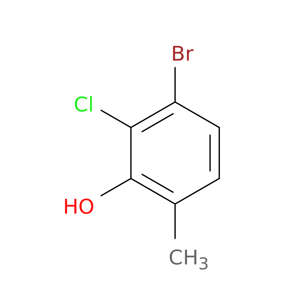 3-bromo-2-chloro-6-methylphenol