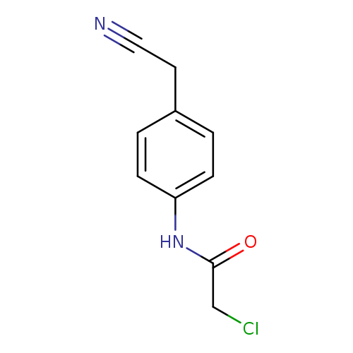 2-Chloro-n-[4-(cyanomethyl)phenyl]acetamide
