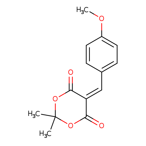 1,3-Dioxane-4,6-dione, 5-[(4-methoxyphenyl)methylene]-2,2-dimethyl-