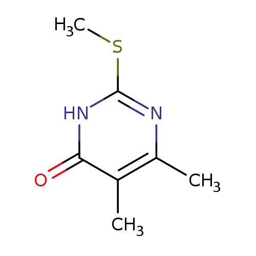 5,6-Dimethyl-2-(methylthio)pyrimidin-4(1H)-one