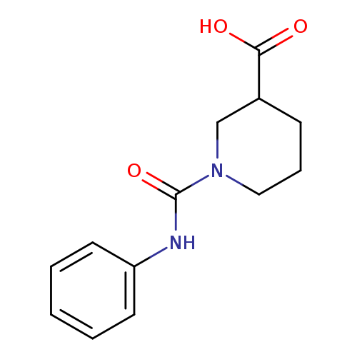 3-Piperidinecarboxylic acid, 1-[(phenylamino)carbonyl]-
