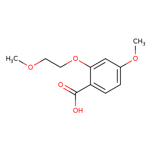 4-Methoxy-2-(2-methoxyethoxy)benzoic acid
