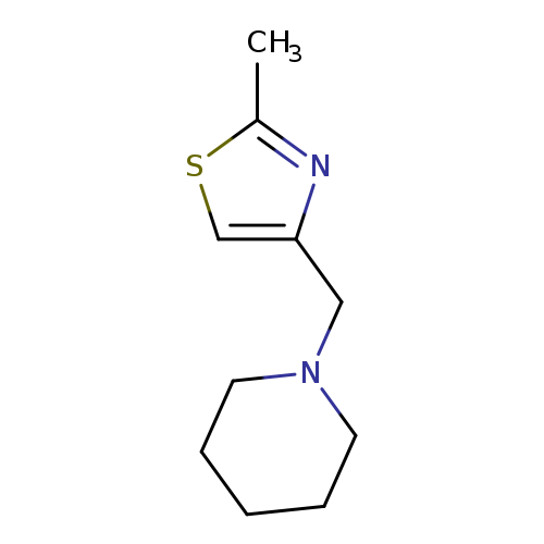 2-Methyl-4-(piperidin-1-ylmethyl)thiazole