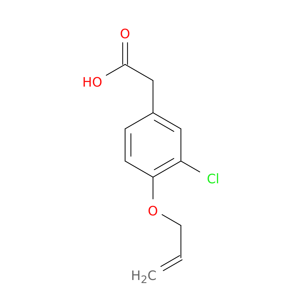 2-(4-(Allyloxy)-3-chlorophenyl)acetic acid