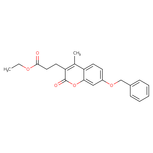 ethyl 3-[7-(benzyloxy)-4-methyl-2-oxo-2H-chromen-3-yl]propanoate