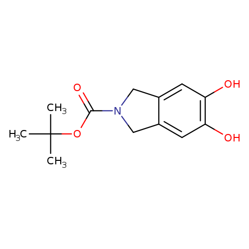 tert-butyl 5,6-dihydroxy-2,3-dihydro-1H-isoindole-2-carboxylate