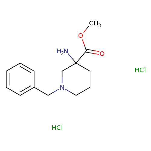 methyl 3-amino-1-benzylpiperidine-3-carboxylate dihydrochloride