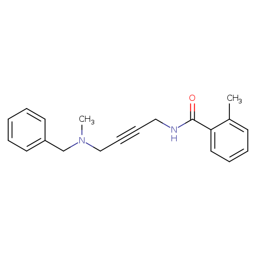 N-{4-[benzyl(methyl)amino]but-2-yn-1-yl}-2-methylbenzamide