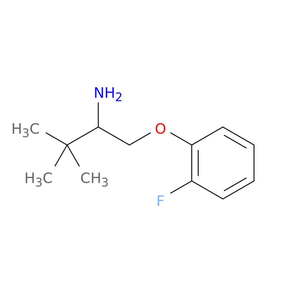 1-(2-Amino-3,3-dimethylbutoxy)-2-fluorobenzene