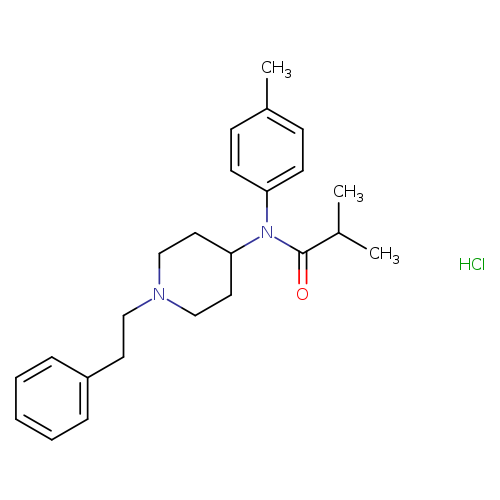 N-(1-phenethylpiperidin-4-yl)-N-(p-tolyl)isobutyramide