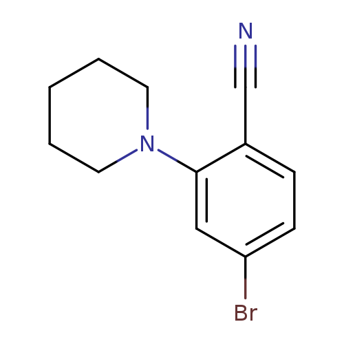 4-Bromo-2-(piperidin-1-yl)benzonitrile