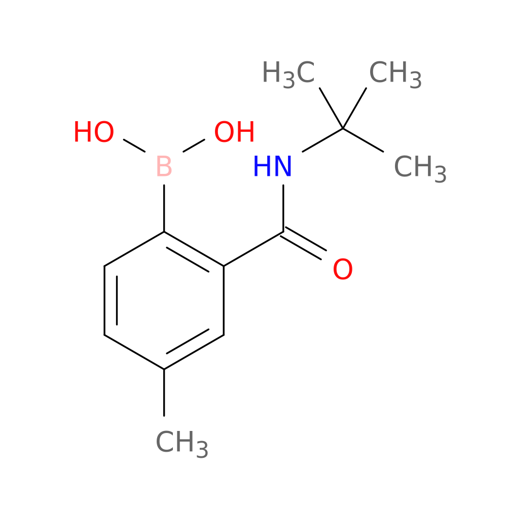 2-(t-Butylcarbamoyl)-4-methylphenylboronic acid