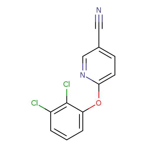 6-(2,3-Dichlorophenoxy)pyridine-3-carbonitrile