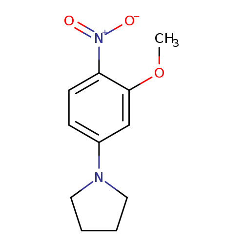 1-(3-Methoxy-4-nitrophenyl)pyrrolidine