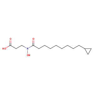 N-(9-Cyclopropyl-1-oxononyl)-N-hydroxy-β-alanine