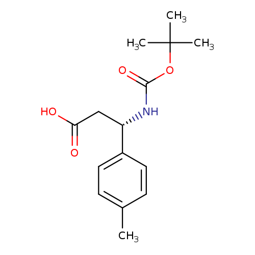 (S)-3-((tert-Butoxycarbonyl)amino)-3-(p-tolyl)propanoic acid