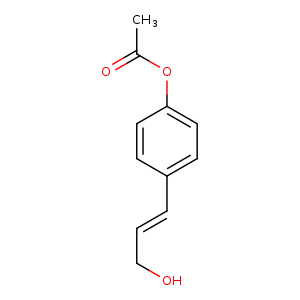 4-[(1E)-3-hydroxyprop-1-en-1-yl]phenyl acetate