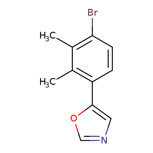 5-(4-bromo-2,3-dimethylphenyl)oxazole