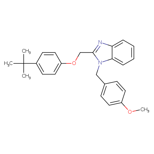 2-[(4-tert-butylphenoxy)methyl]-1-[(4-methoxyphenyl)methyl]-1H-1,3-benzodiazole