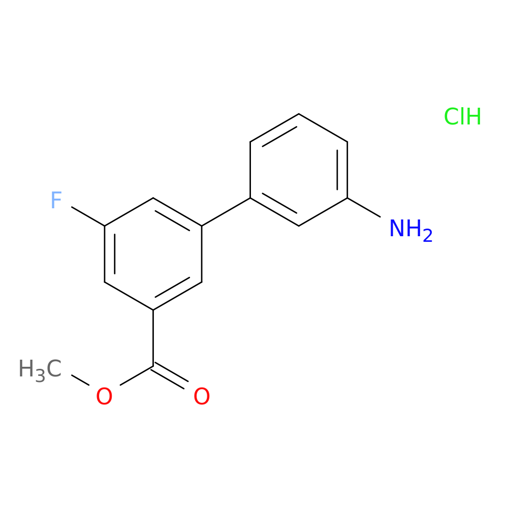Methyl 3-(3-aminophenyl)-5-fluorobenzoate, HCl