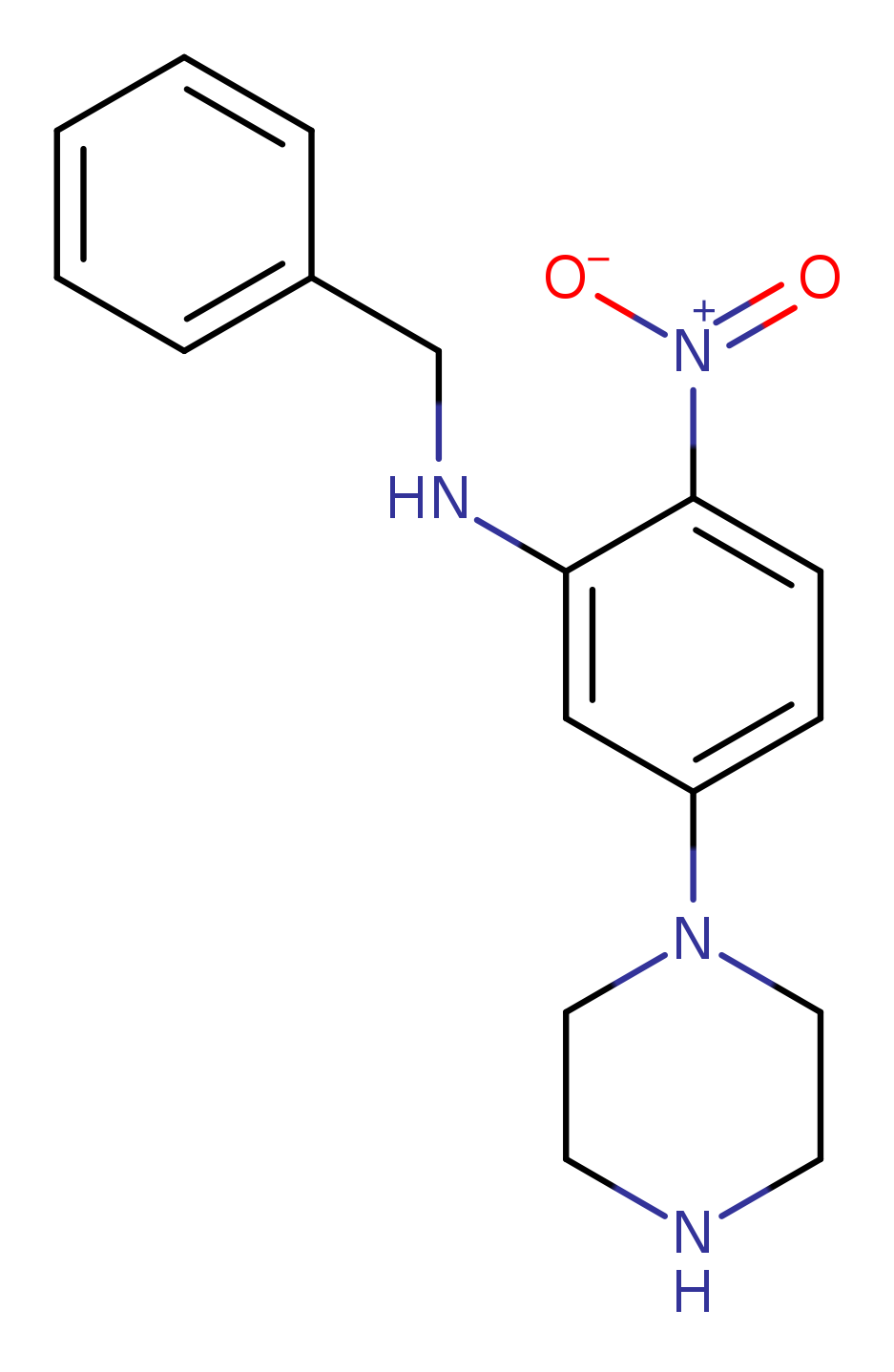 N-Benzyl-2-nitro-5-piperazin-1-ylaniline