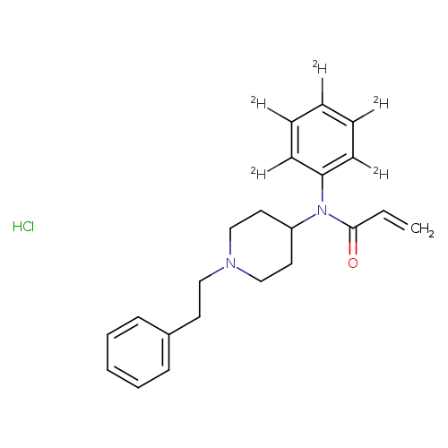 N-(phenyl-d5)-N-[1-(2-phenylethyl)-4-piperidinyl]-2-propenamide,monohydrochloride