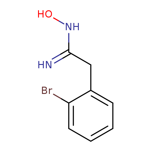 2-(2-Bromophenyl)-N-hydroxyacetimidamide