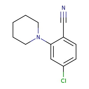 4-Chloro-2-(piperidin-1-yl)benzonitrile