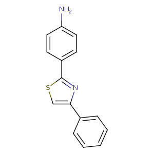 4-(4-phenyl-1,3-thiazol-2-yl)aniline