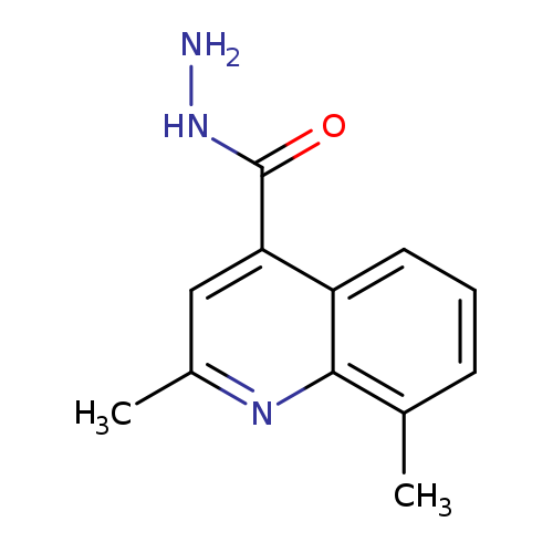 2,8-Dimethylquinoline-4-carbohydrazide