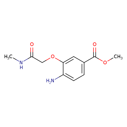 methyl 4-amino-3-[(methylcarbamoyl)methoxy]benzoate