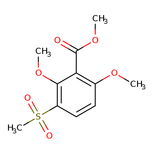 Methyl2,6-Dimethoxy-3-(methylsulfonyl)benzoate